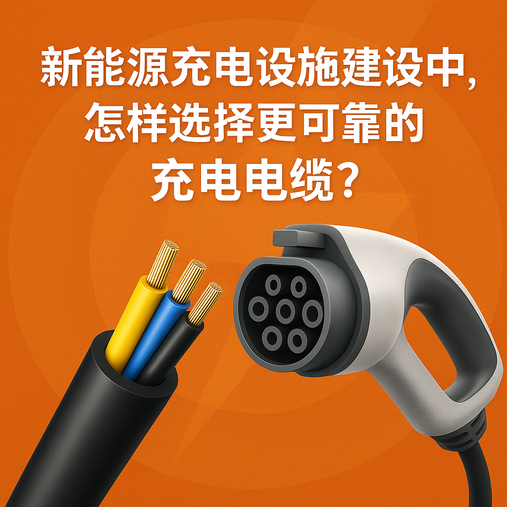 新能源充電設(shè)施建設(shè)中，怎樣選擇更可靠的充電電纜？