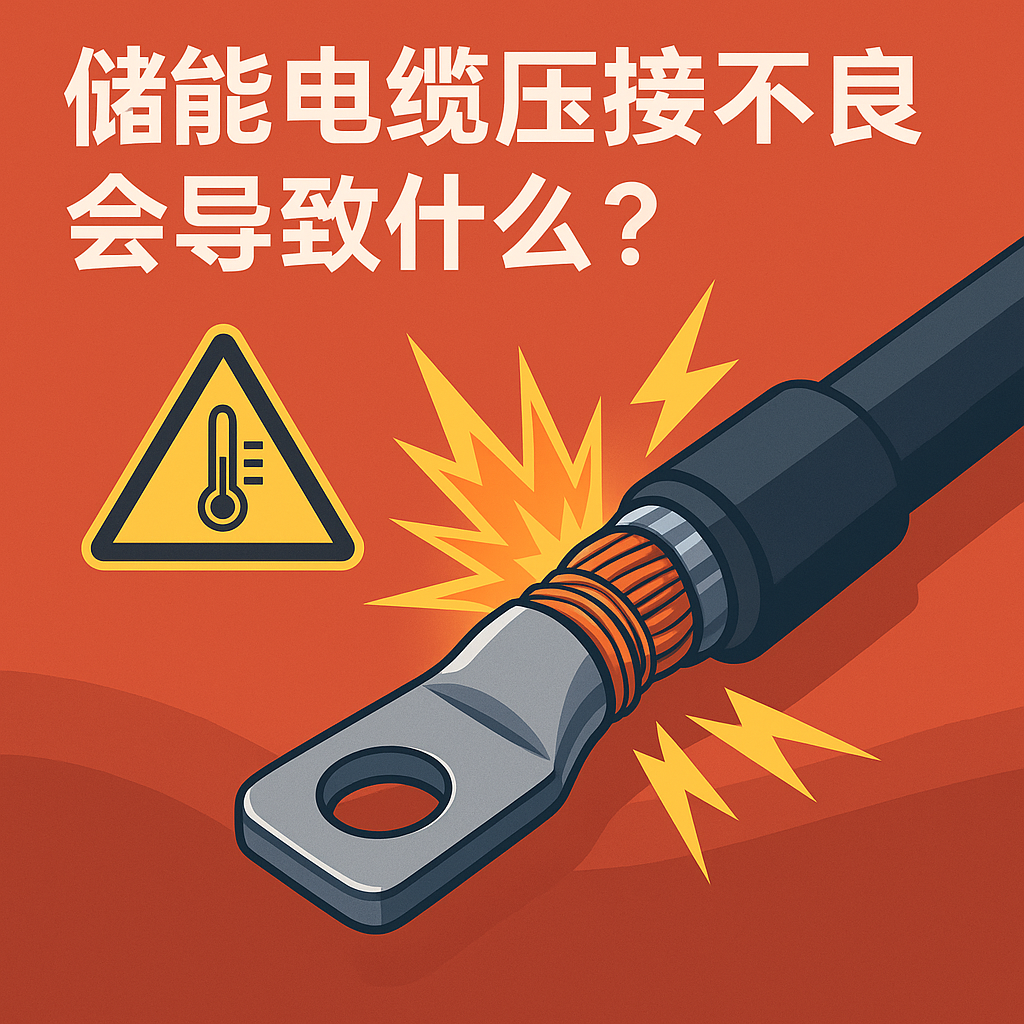儲(chǔ)能電纜壓接不良會(huì)導(dǎo)致什么？