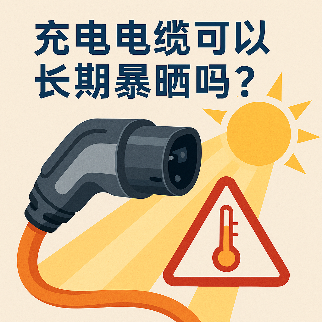 充電電纜可不可以以長期暴曬呢？